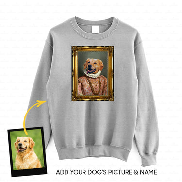 Personalized Dog Gift Idea - Royal Dog's Portrait 3 For Dog Lovers - Standard Crew Neck Sweatshirt